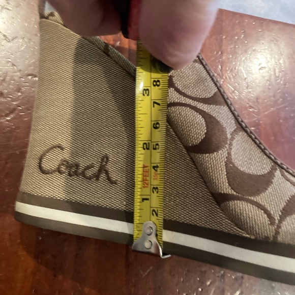 Coach wedge heels 8.5 - Picture 6 of 9